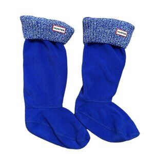 Hunter blue boots liners size 8/10